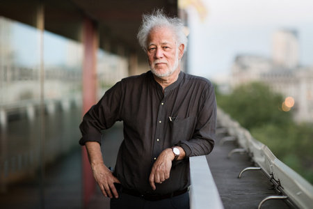 Photo of Michael Ondaatje