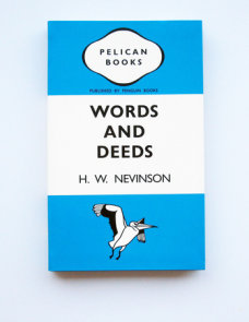 Penguin TriBand Notebook: Words and Deeds