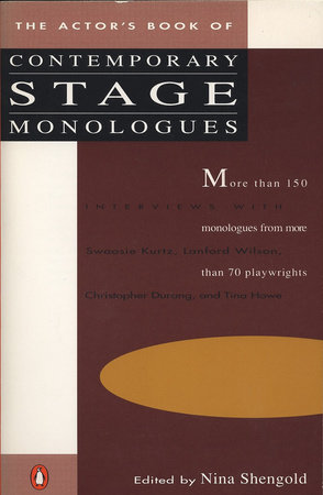 The Actor's Book of Contemporary Stage Monologues by 