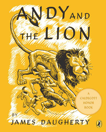 Andy and the Lion Book Cover Picture