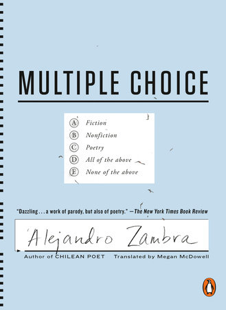 Multiple Choice by Alejandro Zambra