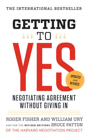 Getting to Yes Book Cover Picture