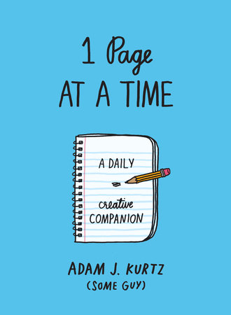 1 Page at a Time (Red) by Adam J. Kurtz