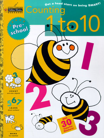 Counting 1 to 10 (Preschool) by Golden Books