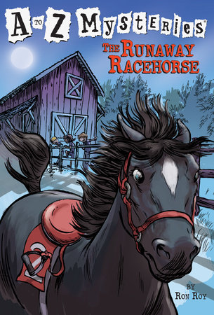 A to Z Mysteries: The Runaway Racehorse by Ron Roy