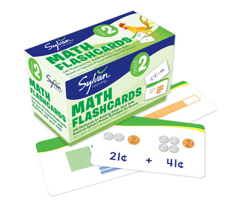 2nd Grade Math Flashcards by Sylvan Learning