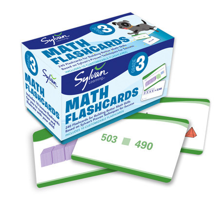 3rd Grade Math Flashcards by Sylvan Learning