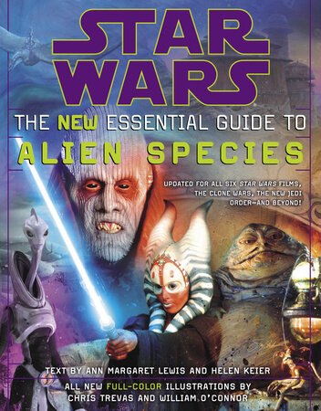 Official Penguin Random House cover of Star Wars The New Essential Guide to Alien Species