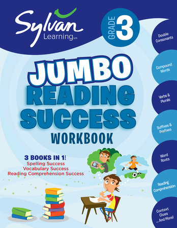 3rd Grade Jumbo Reading Success Workbook by Sylvan Learning