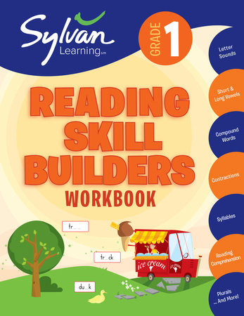 1st Grade Reading Skill Builders Workbook by Sylvan Learning