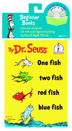 One Fish, Two Fish, Red Fish, Blue Fish Book & CD Cover