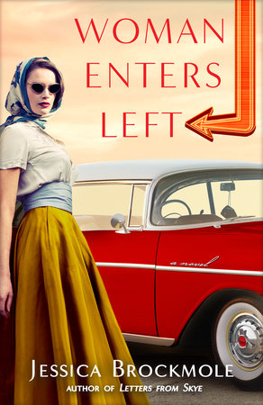 Woman Enters Left by Jessica Brockmole