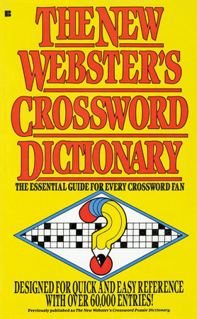 The New Webster's Crossword Dictionary by Lexicon Publications
