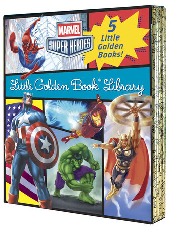 Marvel Little Golden Book Library (Marvel Super Heroes) by Various