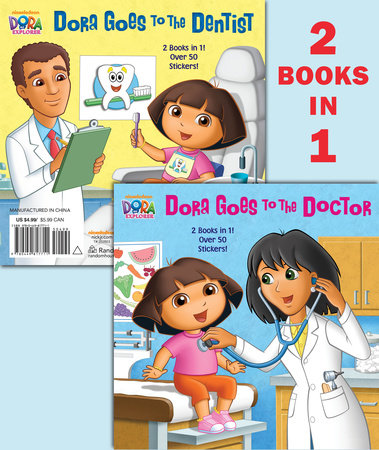 Dora Goes to the Doctor/Dora Goes to the Dentist (Dora the Explorer) by Random House and Robert Roper