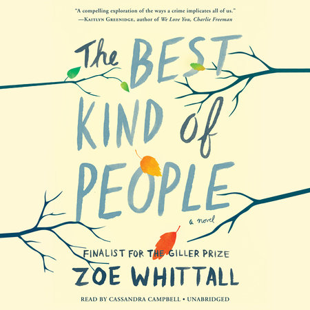 The Best Kind of People by Zoe Whittall