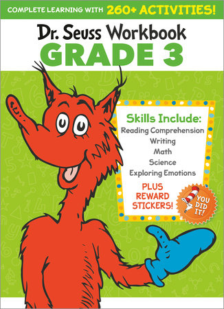 Dr. Seuss Workbook: Grade 3 Cover