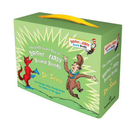 Little Green Box of Bright and Early Board Books by Dr. Seuss
