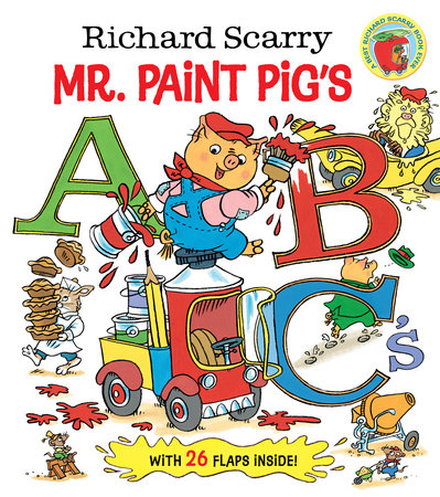 Richard Scarry Mr. Paint Pig's ABC's by Richard Scarry
