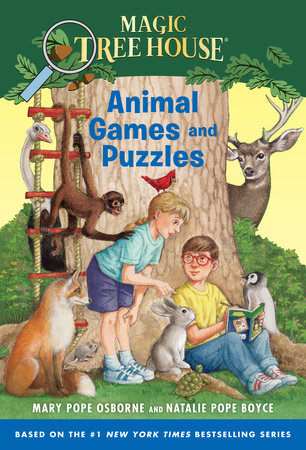 Animal Games and Puzzles by Mary Pope Osborne and Natalie Pope Boyce