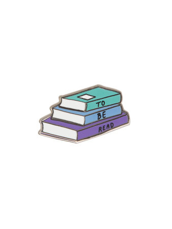To Be Read Enamel Pin by Out of Print