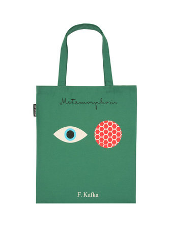 Franz Kafka: Metamorphosis & Castle Tote Bag by Out of Print