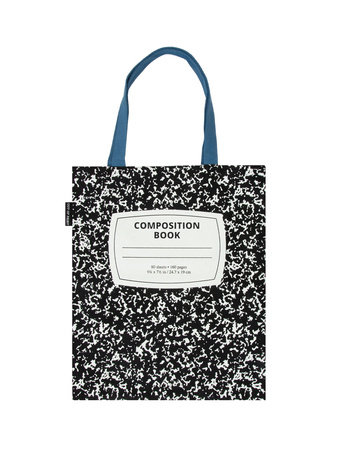 Composition Notebook Tote Bag by Out of Print