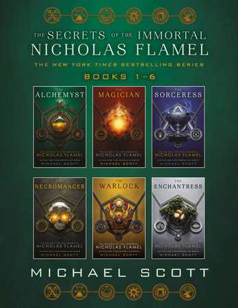 The Secrets of the Immortal Nicholas Flamel Complete Collection (Books 1-6) by Michael Scott