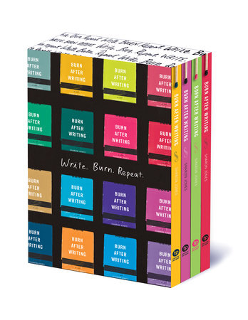 Burn After Writing Boxed Set by Sharon Jones