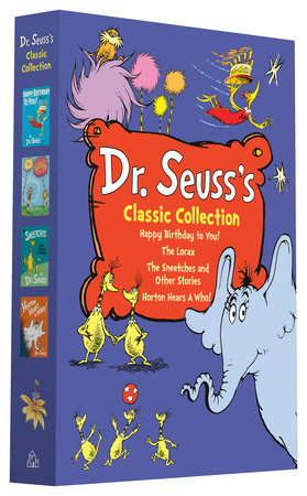 Dr. Seuss's Classic 4-Book Boxed Set Collection Cover