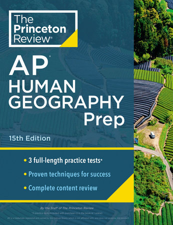Princeton Review AP Human Geography Prep, 15th Edition by The Princeton Review