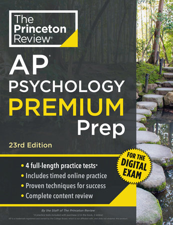 Princeton Review AP Psychology Premium Prep, 23rd Edition by The Princeton Review