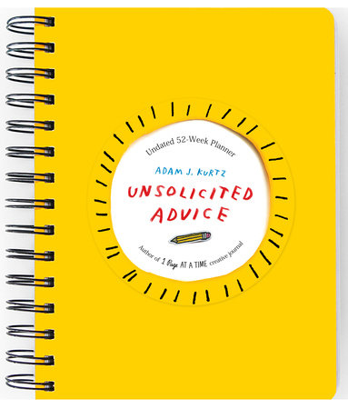 Unsolicited Advice Planner Book Cover Picture