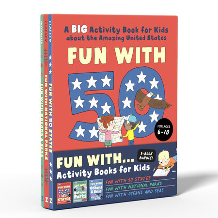 Fun Activity Books for Kids Box Set by Nicole Claesen and Emily Greenhalgh