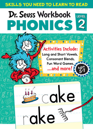 Dr. Seuss Phonics Level 2 Workbook Cover