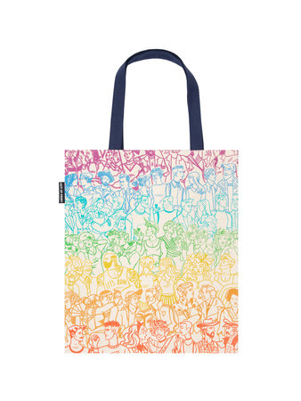 Rainbow Readers Tote Bag by Out of Print