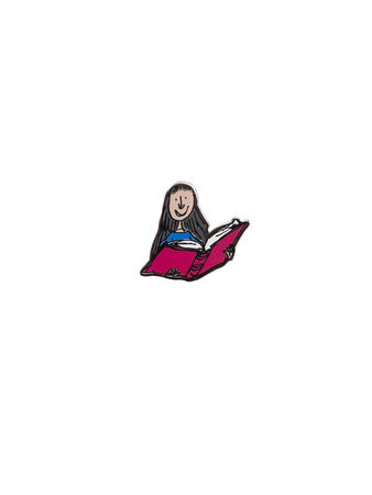 Matilda Enamel Pin by Out of Print