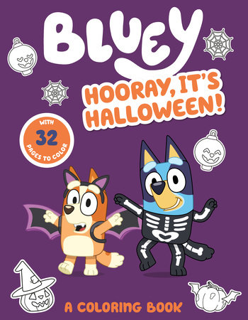 Bluey: Hooray, It's Halloween!: A Coloring Book by Penguin Young Readers Licenses