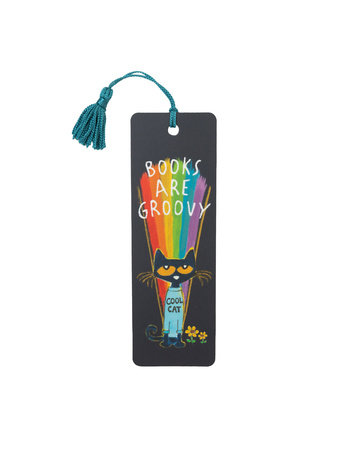 Pete the Cat: Books are Groovy Bookmark by Out of Print