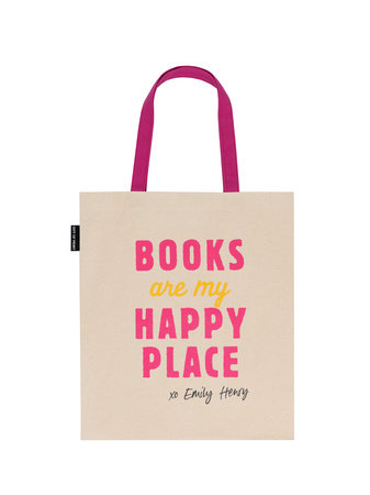 Emily Henry: Happy Place Tote Bag by Out of Print