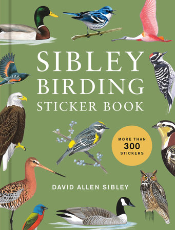 Sibley Birding Sticker Book by David Allen Sibley