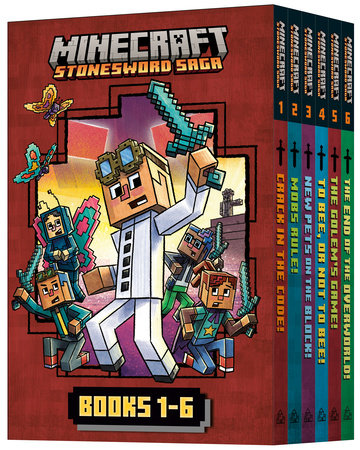 Minecraft Stonesword Saga Chapter Book Boxed Set (Minecraft Stonesword Saga) by Nick  Eliopulos