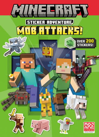 Minecraft Sticker Adventure: Mob Attacks! (Minecraft) by Random House