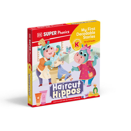 DK Super Phonics My First Decodable Stories Haircut Hippos by DK