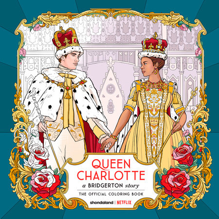 Queen Charlotte, A Bridgerton Story: The Official Coloring Book by Netflix