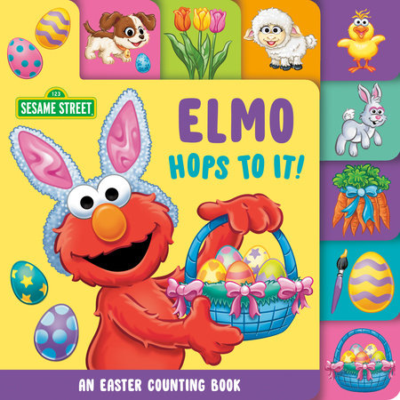 Elmo Hops to It! An Easter Counting Book (Sesame Street) by Andrea Posner-Sanchez