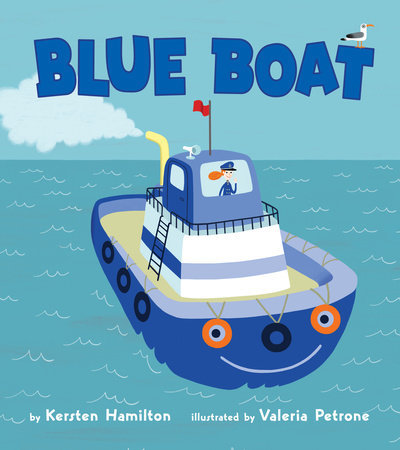 Blue Boat by Kersten Hamilton
