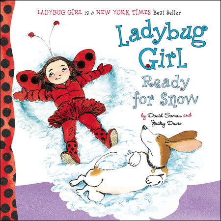 Ladybug Girl Ready for Snow by Jacky Davis