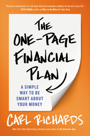 The One-Page Financial Plan by Carl Richards