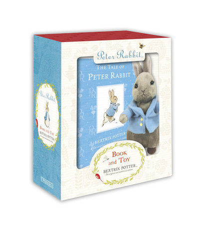 Peter Rabbit Book and Toy by Beatrix Potter